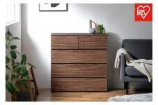 組立簡単ウッドチェスト KKWCｰ790 ウォールナット