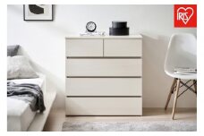 組立簡単ウッドチェスト KKWCｰ790 ホワイト