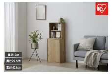 隠せる本棚 HKH-400 ナチュラル/ブラック