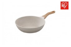 ナチュかるフライパン炒め鍋２８cm　ＩＨ・ガス火対応 NTL-W28MO グレイッシュモカ