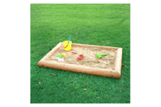 木製 砂場 （大） ブラウン |  雑貨 インテリア アスレチック 遊具 遊び道具 砂遊び 運動 こども キッズ 庭 外遊び ガーデン お庭 アウトドア 公園 木 ウッド お祝い プレゼント 入学 入園 無塗装 カーキ ブラウン 株式会社ウッドウォームズ 奈良県上北山村