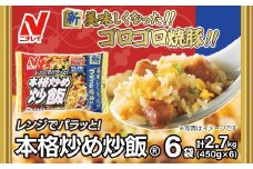 【ニチレイ】本格炒め炒飯 450g×6袋（計2.7kg）【JAほたるの里】_HA1915