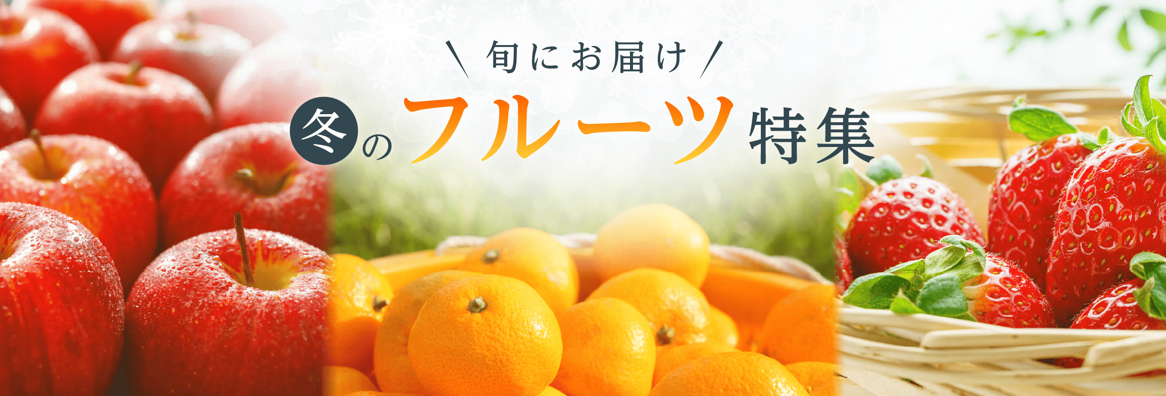 フルーツ特集　冬の果実便り